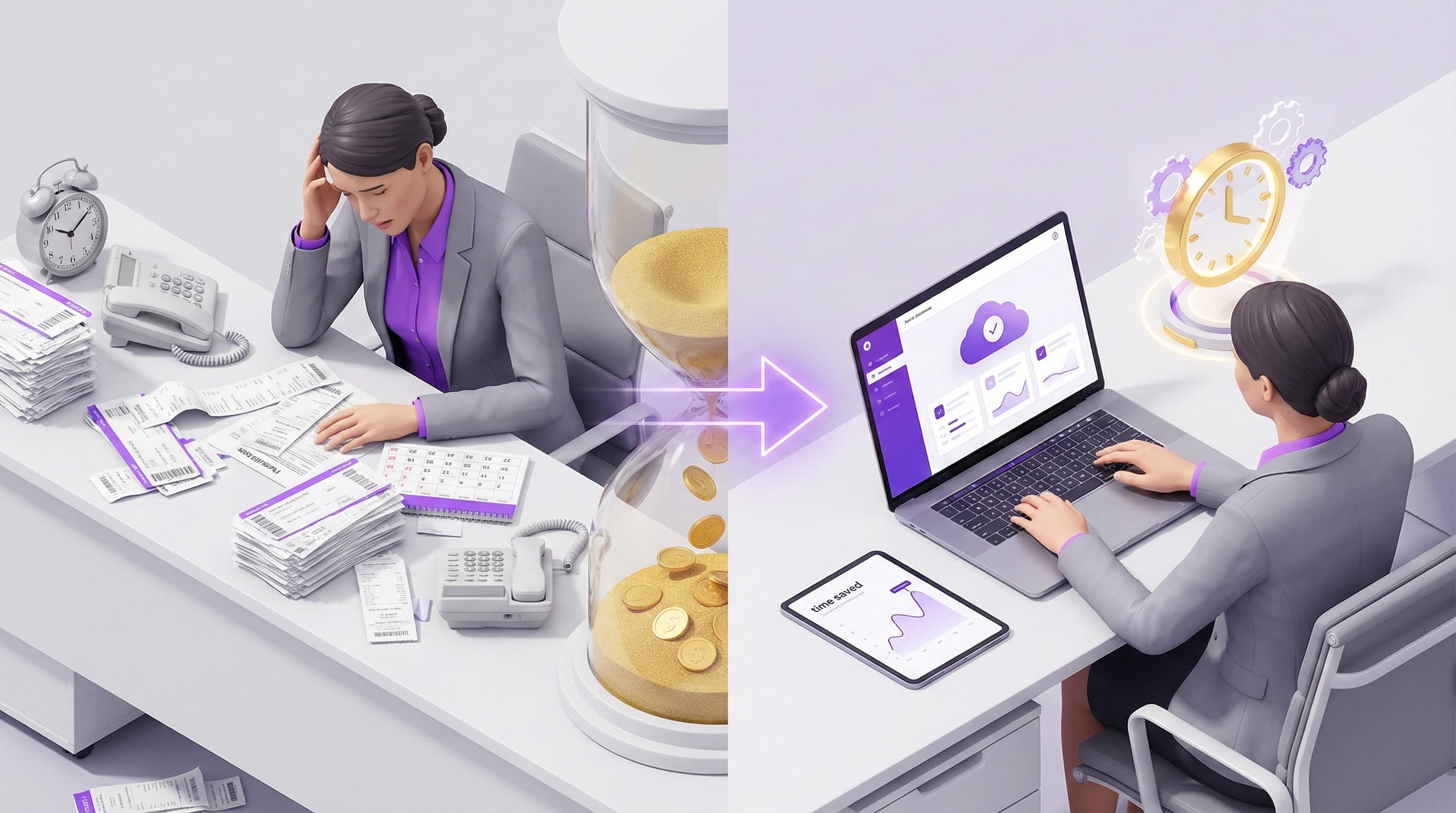 Manuel Seyahat Planlamasının Şirketlere Görünmeyen Maliyeti: Sekreterinizin Zamanı Altından Değerli