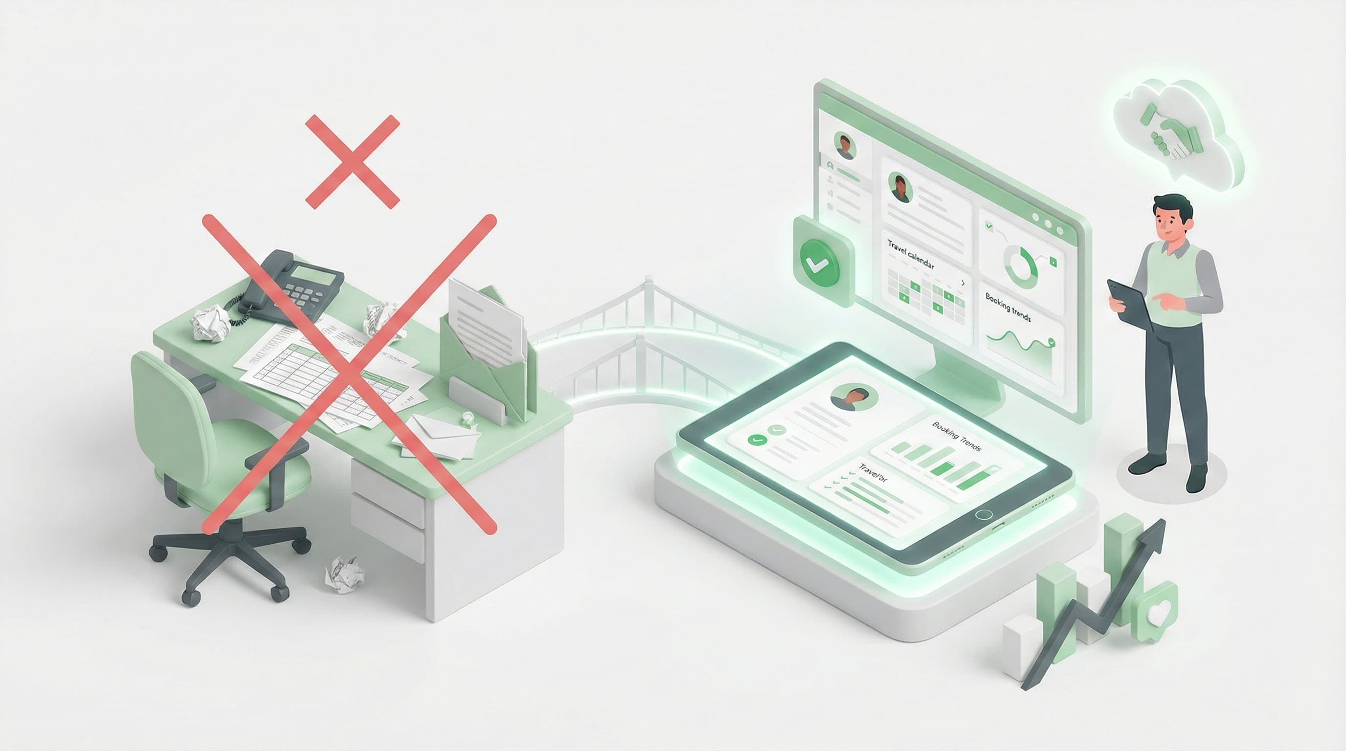 Seyahat Acenteleri İçin Kurumsal Müşteri Yönetim Paneli: Excel'den Kurtulun